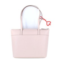Bolso de Mano Kate Spade New York Patrice Cuero Cartera Beige Cálido Dije Bolsillos Nuevo