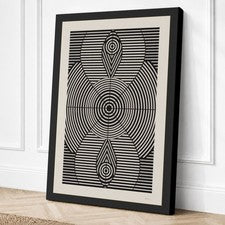 Mandala Geometría Geométrica Lienzo Impresión Arte de Pared Decoración del Hogar Listo para Colgar