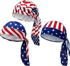 3 Piezas Do Rags Rocío Trapo Calavera Gorras para Hombres Bandana Gorro Sombreros Pirata Sombreros Ciclismo
