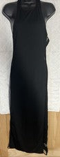 Maxi Vestido Moda Nova Negro - Para Mujer Talla M