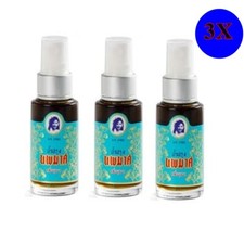 3X Botella Spray Perfume Noppamas Tipo Fresco Aroma Jazmín Tradicional Tailandés
