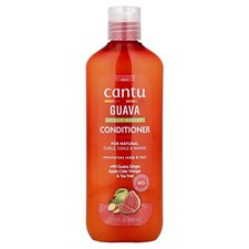 Acondicionador de alivio del cuero cabelludo de guayaba, para rizos naturales, bobinas y ondas, 13,5 fl oz