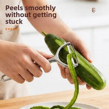 Pelador de Verduras Acero Inoxidable Hoja Giratoria para Pelado Preciso 14,8 x 6,1