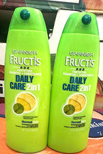 Lote de 2 - Champú y acondicionador fortificante 2 en 1 Garnier Fructis Daily Care