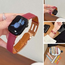 Correa ajustable de cuero Ultra SE para Apple Watch Series 11 10 9 8 7 6 5 4
