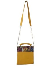 Popinjay Bolso Bandolera Amarillo GCSFN Talla Unica NWT Nuevo