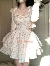 Vestido Para Mujer Sin Mangas Elegante Lindo Mini Vestido Estampado Mujer Vestido de Moda