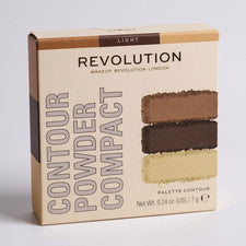 Paleta de polvo Revolution Contour compacta - ligera 7 g / 0,24 oz NUEVA SELLADA