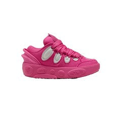 PUMA La Francé Rosa Alfombra Con Cordones Jóvenes Niñas Rosa Tenis Zapatos Informales 31087