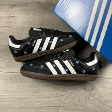 Adidas Samba OG Bordado 'Goma Floral Negra' - Talla UK 3.5 / EU 36