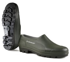 Zapato de agua Dunlop para trabajo al aire libre sin cordones de jardín para hombre/mujer