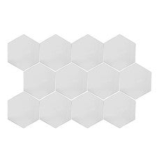 12 piezas calcomanías decorativas con espejo para el hogar para la sala de estar
