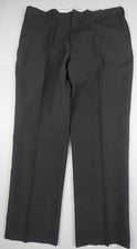 Pantalones de vestir RGM para hombre talla 42x32 gris carbón calce moderno estilo HEM-391 NUEVOS CON ETIQUETAS