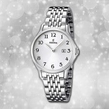 Armbanduhr Edelstahl silber F16748/1 Unisex Uhr Festina Klassik UF16748/1