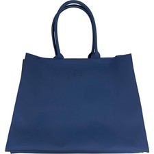 Bolso de Mano Carolina Herrera New York PROMO Buena Niña Para Mujer Azul NUEVO