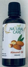 Aceite de almendras cuidado de la piel, cuidado del cabello y masaje.
