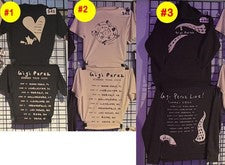 Camiseta Gigi Perez Merch Summer Tour 2026 reimpresión
