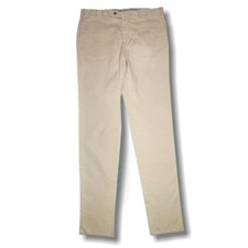 Pantalones chinos italianos talla 54 para hombre J Lawrence Khaki's Carmel ITALIA 54 = 37" cintura nuevos sin etiquetas