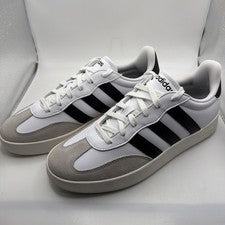 Adidas Mujer Barreda Blanco Negro Gris Talla 7.5 Zapatos Zapatillas. IH1229. Nuevo