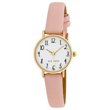 Reloj con correa de cuero vegano cara redonda Rae Dunn MEGAN 26 mm para mujer