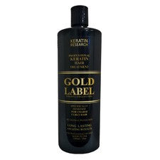 Complex Global Brazilian Blowout Keratina Tratamiento Capilar Etiqueta Dorada Botella 1000ml