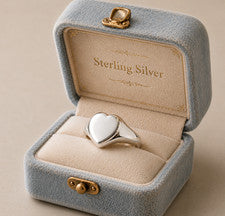 ANILLO CORAZÓN CORAZONES BRILLANTES PLATA ESTERLINA S925 GENUINO TALLA 60 S
