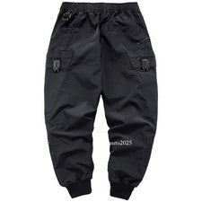 Primavera Otoño Pantalones de Trabajo Para Hombres Pantalones Multibolsillo Deportes Informales Pantalones con Puños