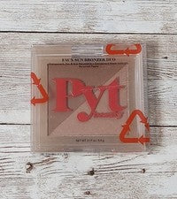 Nuevo bronceador solar sintético en polvo PYT Beauty Duo BALI mate y brillante 0,17 oz
