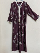 Maxi vestido largo elegante para mujer Abaya cómodo para todas las ocasiones/temporadas