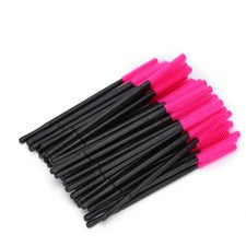 Juego de 50 brochas de pestañas desechables brochas de maquillaje rímel aplicador belleza