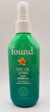 Found Monoi Aceite Spray Seco 5 OZ Tratamiento Hidratante para Cabello Seco Sobre Procesado