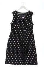 Vestido de gasa mujer MORE & MORE talla 40 negro blanco estampado integral