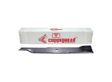 Paquete de 6 cuchillas para cortacésped CoppeRHead 11557 Hustler 603995 783753 795526 Dixie 3022