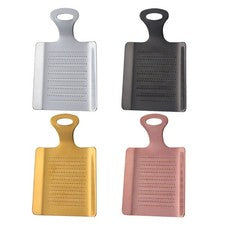 Rallador de acero inoxidable con revestimiento de color para puré y preparación de cocina