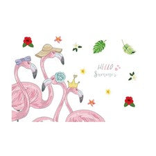 Pegatinas de pared florales para niñas dormitorio hogar decoración dormitorios