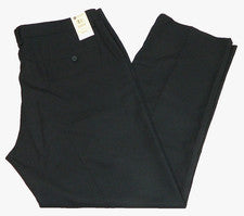 Pantalones negros para hombre NUEVO Haggar Classic Gabardine Tag 40x32 medida talla 39x31
