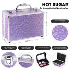 Kit de Maquillaje Hot Sugar para Adolescentes Niñas (Amor Púrpura) | Ideal Principiante Belleza Gi