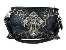 Cartera de transporte Swanson Christian Fashion Oculta - Negra/Estaño