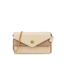 Bandolera Coach para mujer Aster latón/marfil topo multicolor bloques (C0836) - NUEVA
