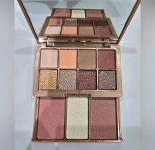 Paleta facial Khroma Beauty Kourtneys Kardazzle oro rosa sombra de ojos rubor nueva sin caja
