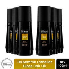 TRESemme Brillo Laminar Aceite Capilar Brillo y Acabado Suave para el Cuidado del Cabello 100 ml, Paquete de 6