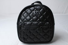 Mochila Badgley Mischka para mujer de cuero vegano mini con tachuelas BE5 negra talla única