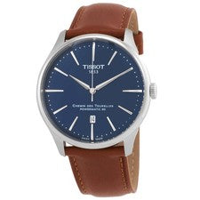 Reloj para hombre Tissot Chemin Des Tourelles automático esfera azul T1394071604100