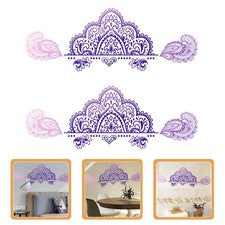 2 piezas calcomanías adhesivas para decoración de paredes decorativas extraíbles