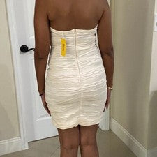 Vestido ceñido al cuerpo sin tirantes para mujer - Ropa de club nocturno, cóctel, salida nocturna - Grande