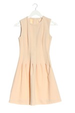 H&M A-Linien Kleid Damen Freizeitkleid Hellorange Größe 32 Casual Elegant