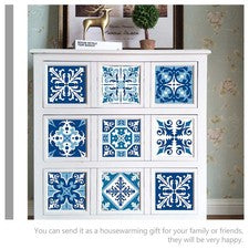 10 piezas calcomanías de pared adhesivas extraíbles de azulejos de PVC para decoración del hogar hágalo usted mismo