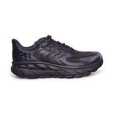 ZAPATOS PARA CORRER HOKA ONE ONE CLIFTON LS NEGROS/ASFALTO TODO GÉNERO M11/W12 NUEVOS