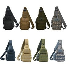 Riñonera táctica cruzada para hombres Riñonera táctica Hombro Pecho Mochila