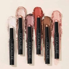 FOCALLURE Impermeable Sombra de Ojos Lápiz Lápiz Maquillaje Sombra de Ojos Delineador de Ojos Belleza